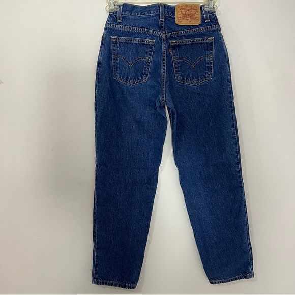 Vintage Levi's Jeans 550 Straight Leg High Waist Mom Made in 2001 Y2K Rare Gem - Picture 2 of 12